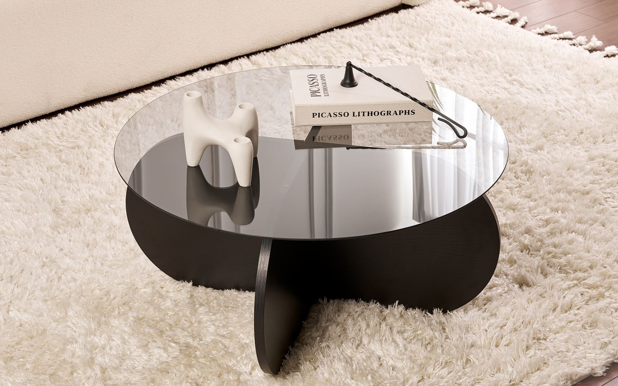 Masuta de cafea Veta, negru  1